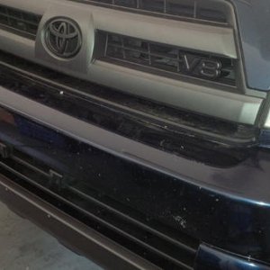 Grille and badging reinstalled