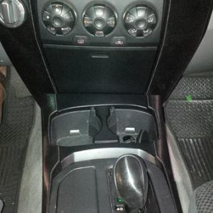 Center console full shot