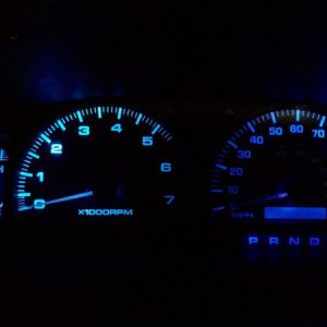 Speedo and tach