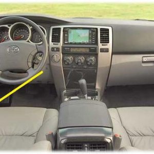 4runner dash