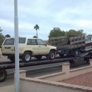 On it's way home from 29 years in AZ