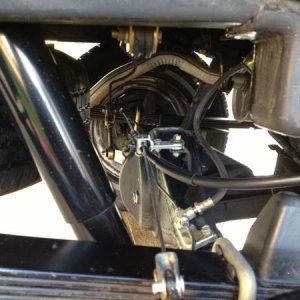 Looks new underneath. Impressive with 310k on the clock. this was before any undercoating, just after initial pressure washing, a week after getting t