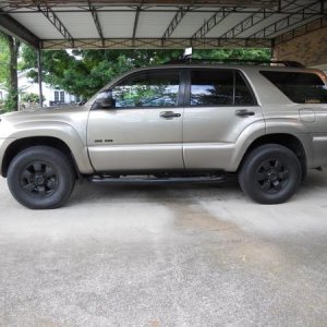 BYE, RAKE!
After Bilstein 5100s on all 4 corners, front set at 1.75" lift.
Rides and handles better. We'll see what happens after an alignment.


Redu