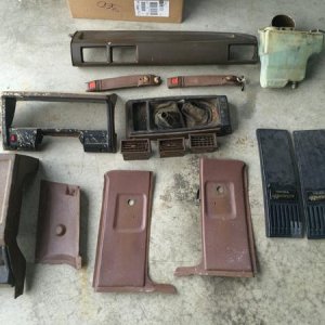 Craiglist score. I've looked all over for the interior b-pillar uppers and ended up finding them 3 miles away from my house. I will be able to SEM coa