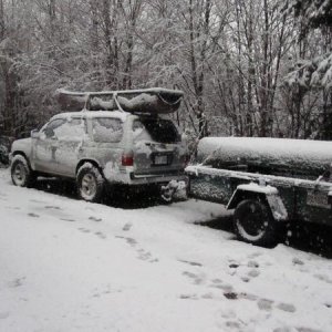 A fishing trip turned chilly on May 15th.