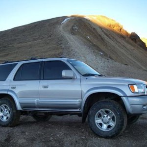 Webster Pass after descending Red Cone, Sept '13