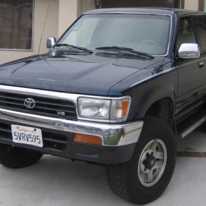 MVP's First 4runner:
'93 T4R - 3.0
Bought 4/2007 w/ 136k miles
Blown Head Gasket
Sold 5/2007 after diagnosing the issue