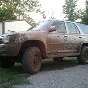 Little fun in the mud!