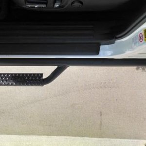 Driver's Door - looking down at clearance of nFab bars