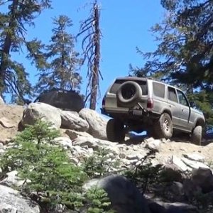 Brewer ohv climbing on/over rocks