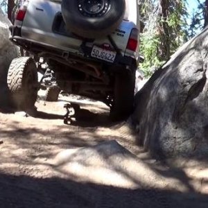 Lemme just squeeze on through there...