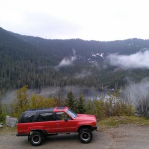 Near Mt Rainier and the Carbon River