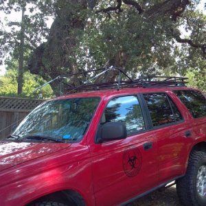 Built a roof rack. Pm for deets if you want.