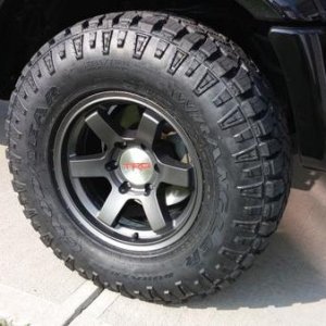 Level 8 MK with -10 offset, swapped center caps for the TRD caps