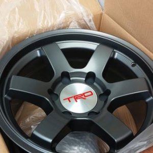 My new wheels and TRD caps