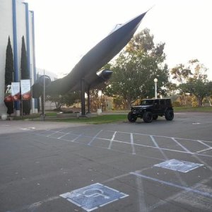 SR71 (A12) VS Jeep