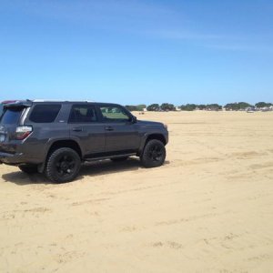 First time the 4runner went to sand lake