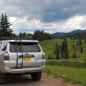 Elwood Pass at 11.700 ft. near Wolf Creek, CO