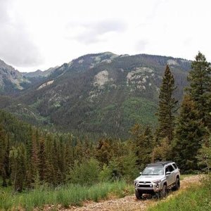 Elwood Pass at 11.700 ft. near Wolf Creek, CO