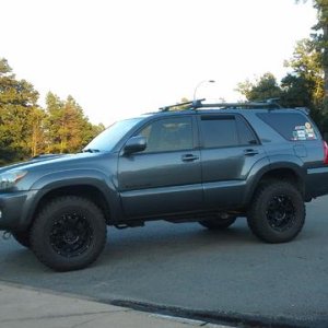 Now actually this is newest stance, Yakima set up etc, minus a new fairing to come soon