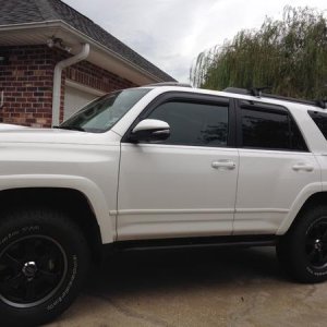 Trying some accenting on the rims