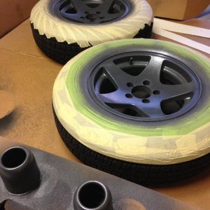 Fun with masking tape & plasti dip