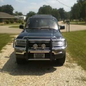 Paw Paw's 97 4Runner with Brush Guard