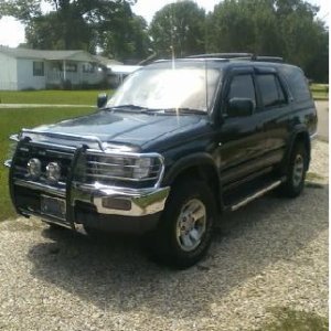 Paw Paw's 1997 4Runner with Brush Guard