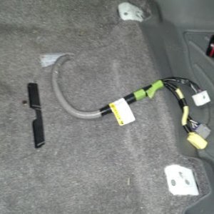Heated seats install