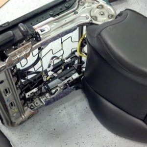 Heated seats install