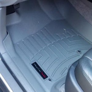 WeatherTech mats installed
