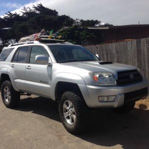 Surf up the coast after suspension install