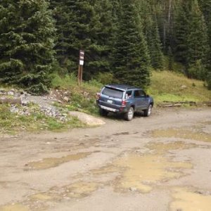 Forth of July trail parking lot