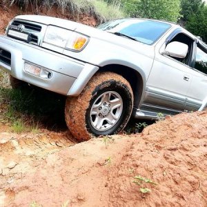 Testing the freshly installed Mickey Thompson Baja STZ's