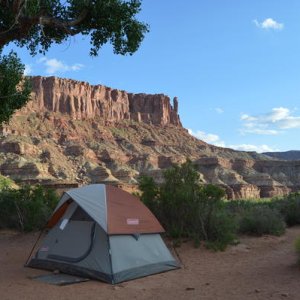 White Rim Trail, Hardscrabble Campground - Canyonlands
