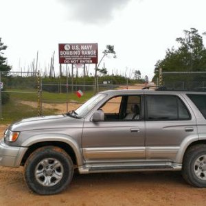 ocala National forest bombing range