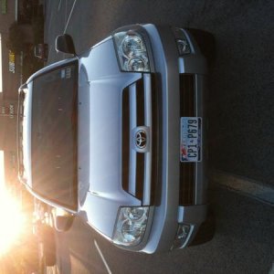 4Runner and the sunset