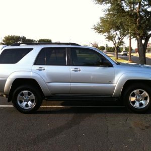 Looks new as it did when I bought it in March of 2004