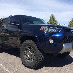 After Front End Lift.  Bilsteins at 1.75"  Picture 2