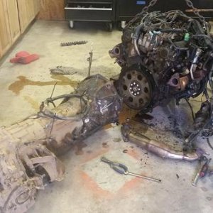 Transmission separrated