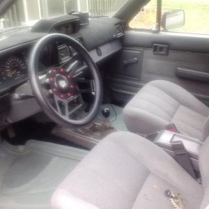 All new Sr5 interior with tilt meter