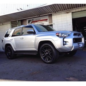 20" limited Wheels powder coated matte black