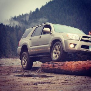 In the mountains of British Columbia