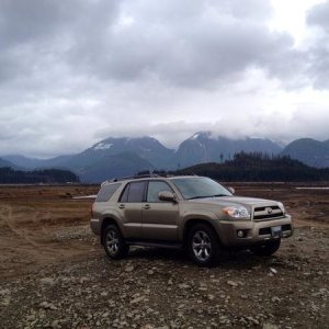 In the mountains of British Columbia