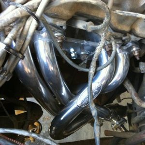 Doug Thorley header.  Unplanned CARB legal upgrade.