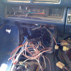 Previous Owner surprises. I eventually installed the new head unit.  This mess added a couple hours to the install time.