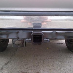 painted rear hitch