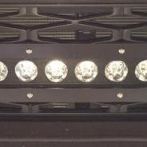 LED light bar install 2014 toyota 4runner faceplate