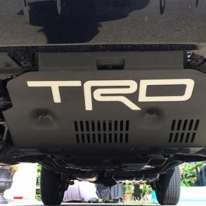 TRD Pro Skid Plastidiped