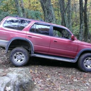 Little flex on the trail